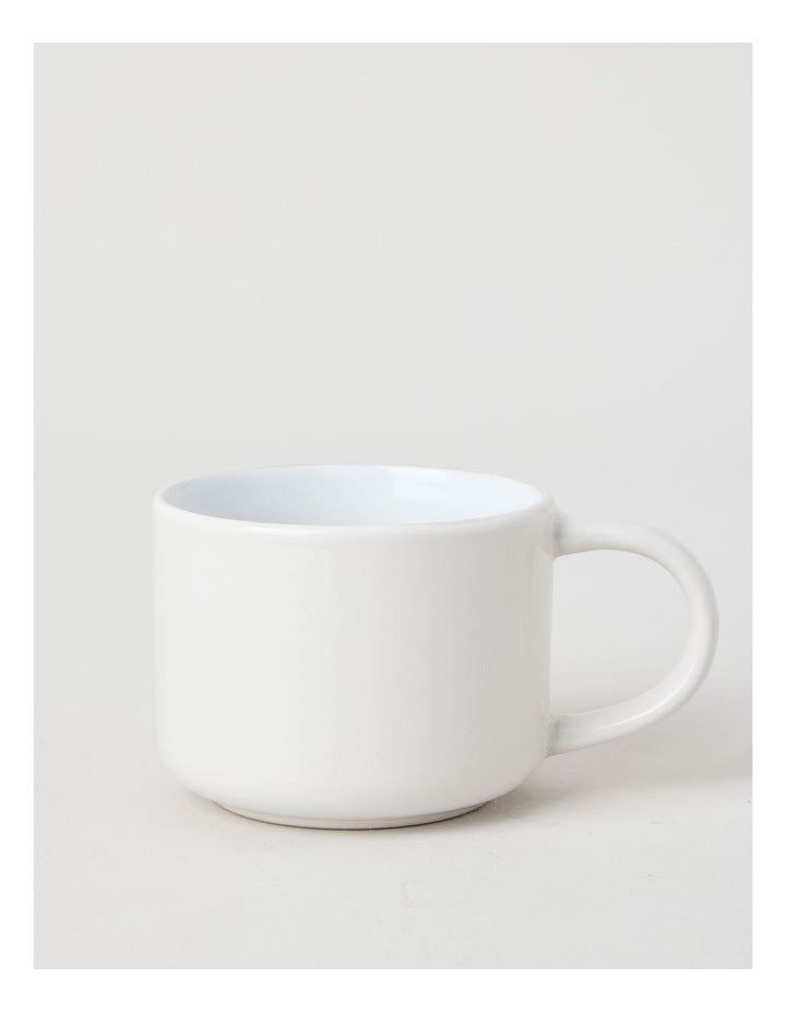 Two Tone Set of 4 Mugs in Cloud