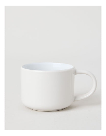 Two Tone Set of 4 Mugs in Cloud