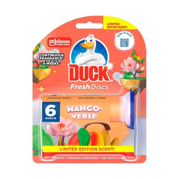 DUCK FRESH DISCS TOILET CLEANER FRUIT TWIST