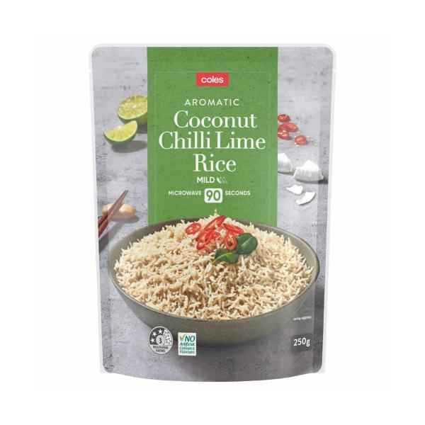 Microwave Rice Pouch Coconut Chilli Lime
