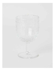 Honey Bee Wine Glass Set of 4 330ml in Clear