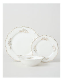 Luxe Gilded 12pc Dinner Set in Gold