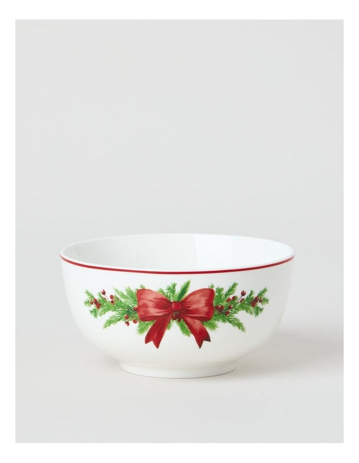Heirloom Christmas Wreath Bowl Set of 4