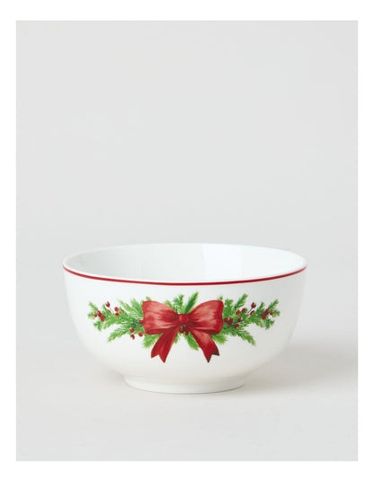 Heirloom Christmas Wreath Bowl Set of 4