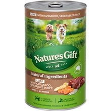 Nature's Gift Adult Wet Dog Food Loaf With Kangaroo & Vegetable 700g