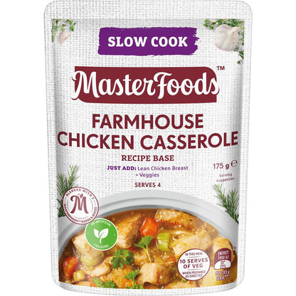MasterFoods Chicken Casserole Slow Cook Recipe Base 175g