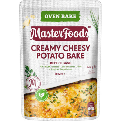 MasterFoods Side Dish Creamy Cheesy Potato Bake 175g