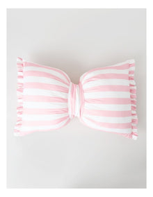 Bow Cushion in Pink
