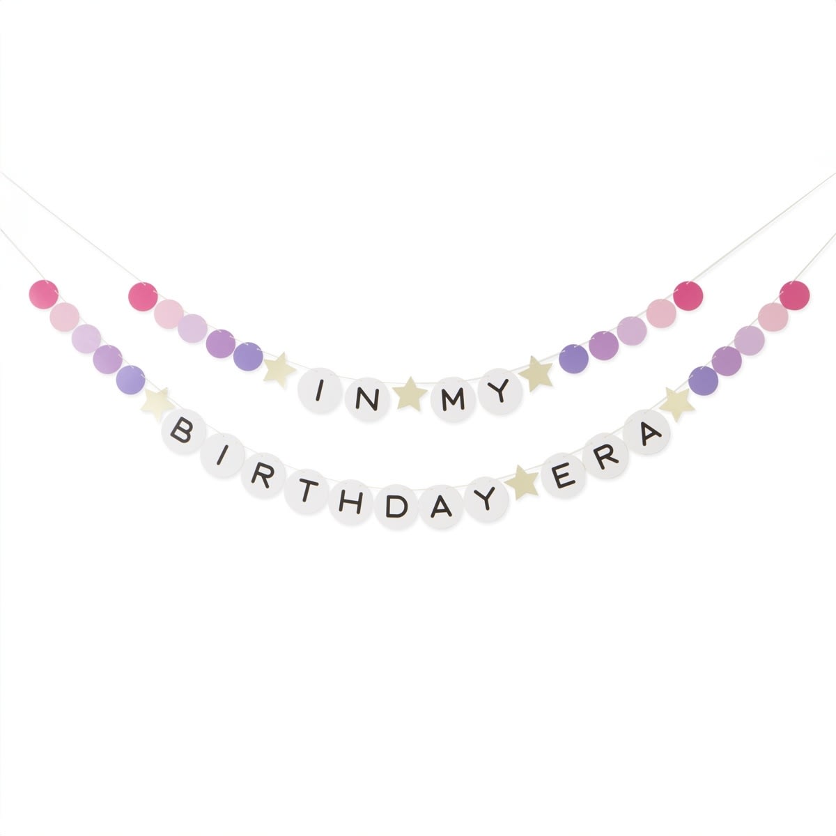 8 Piece In My Birthday Era Decoration Pack