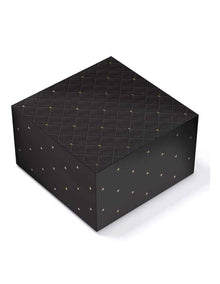 Extra Large Quilted Gift Box in Ebony