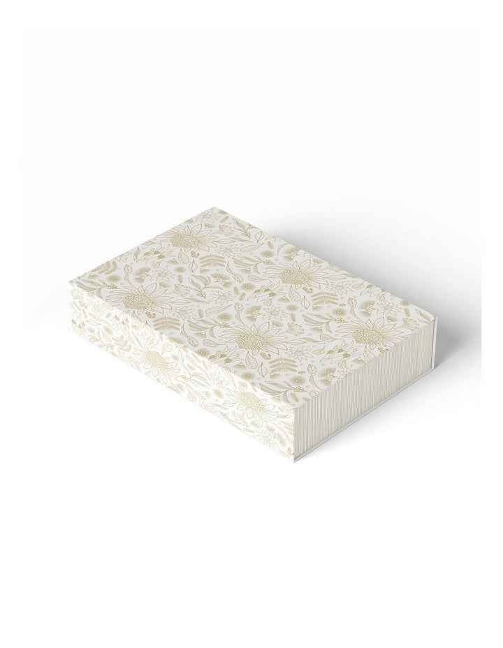 Large Magnetic Gift Box in Botanic On White