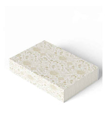 Extra Large Magnetic Gift Box in Botanic On White