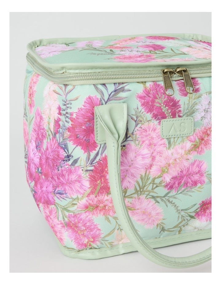Lauren Stringini Art Series Square Lunch Bag Bottlebrush