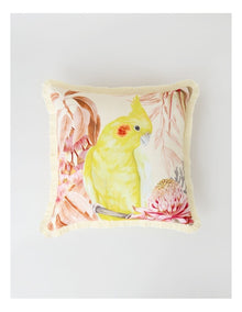 Cockatiel Cushion in Natural