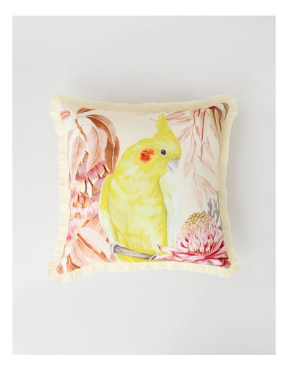Cockatiel Cushion in Natural