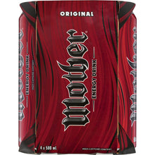 Mother Energy Drink Original Multipack Cans 500ml x4 Pack