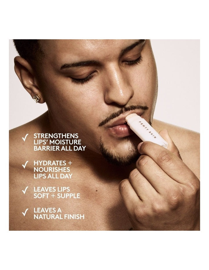 Lux Balm Hydrating Moisture Barrier Lip Balm in Coconut