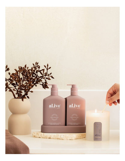 Soy Candle Raspberry Blossom & Juniper 300g