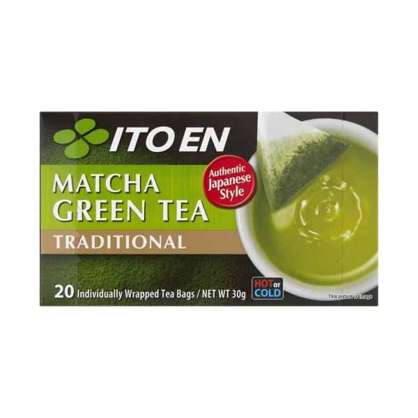 Matcha Traditional Green Tea Bags 20 Pack