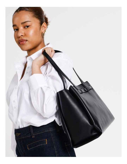 Sienna II Tote Bag in Black