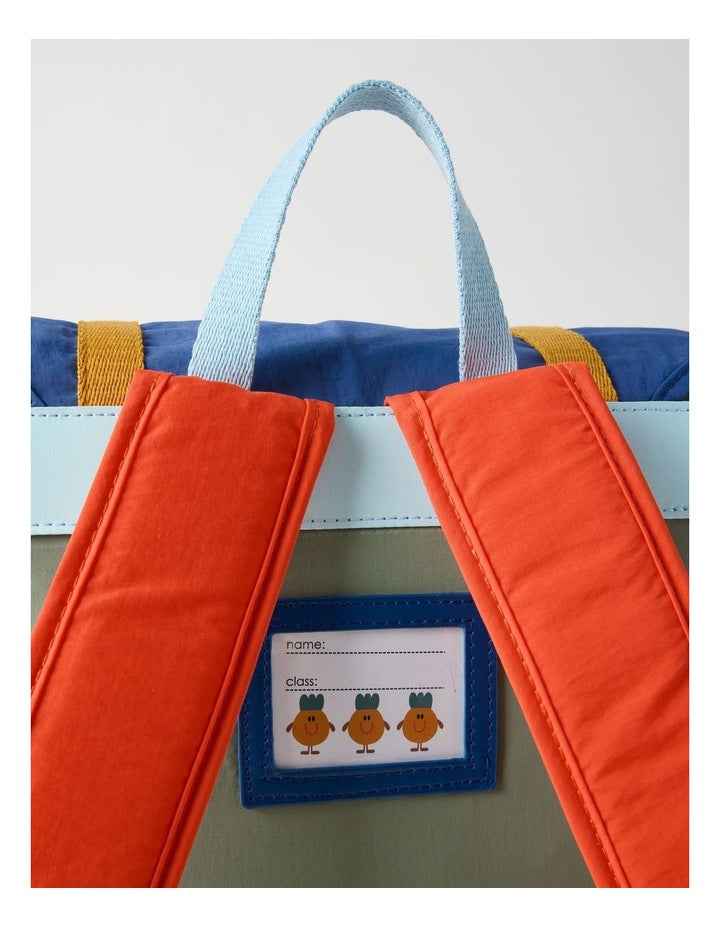 Colour Blocked Backpack in Green