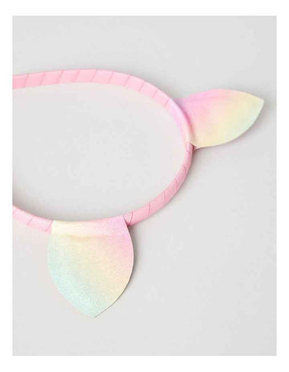 Cat Ear Headband in Glitter Rainbow