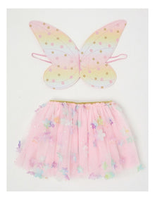 Tutu and Wing Set in Pink