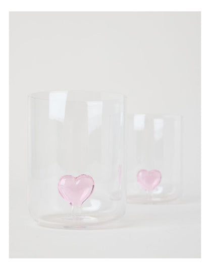Icon Tumbler Heart Set of 2 420ml