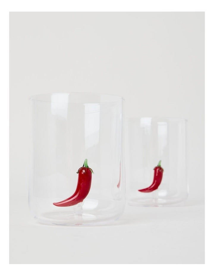 Icon Tumbler Chilli Set of 2 420ml