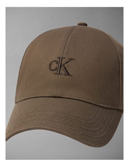 Monogram Embroidery Baseball Cap in Wren