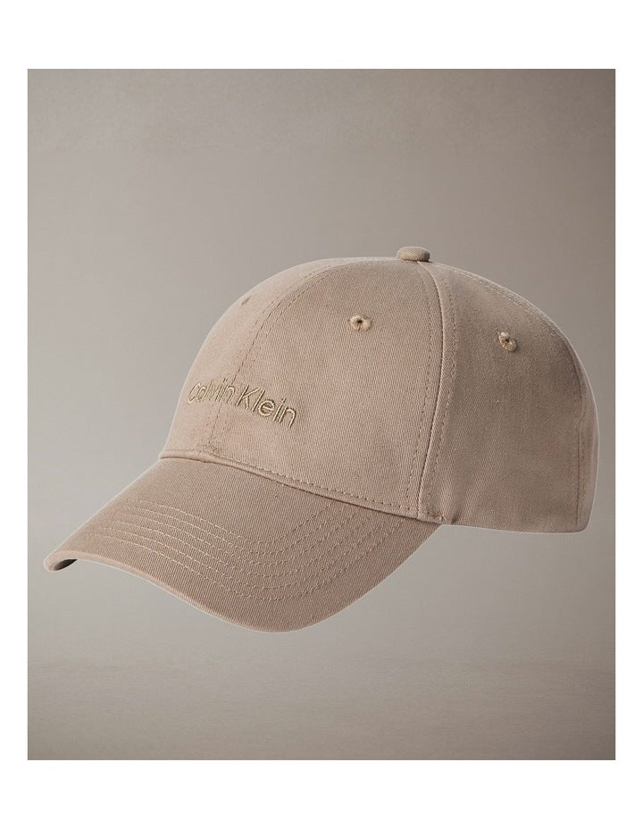 Titlecase Embroidery Baseball Cap in Roasted Cashew