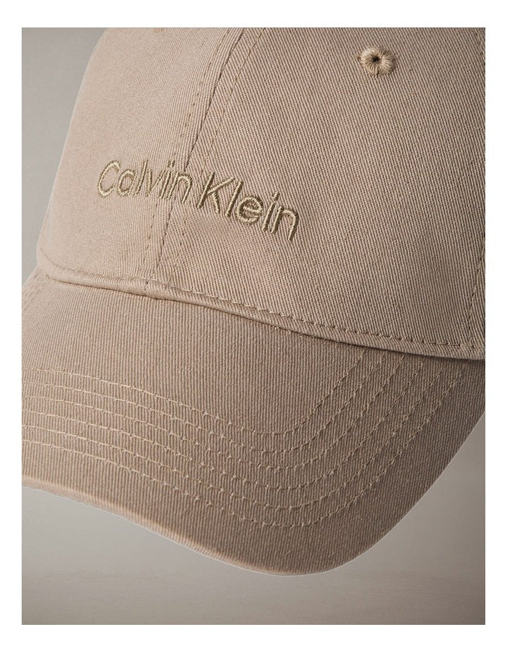 Titlecase Embroidery Baseball Cap in Roasted Cashew