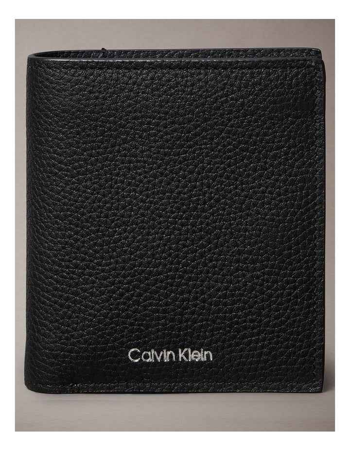 Foil Embossed Logo Trifold Wallet with Card Case