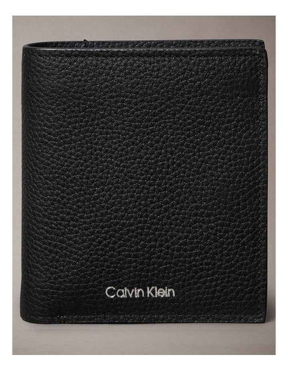 Foil Embossed Logo Trifold Wallet with Card Case