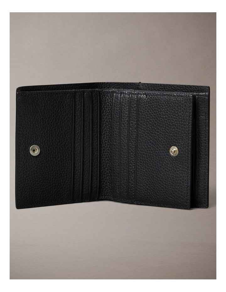 Foil Embossed Logo Trifold Wallet with Card Case