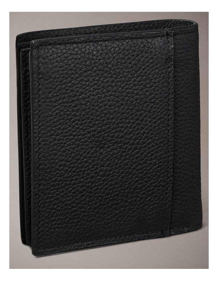 Foil Embossed Logo Trifold Wallet with Card Case