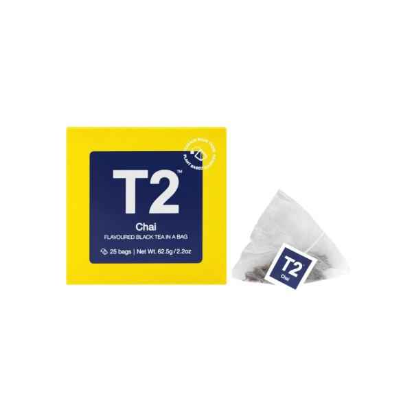 T2 CHAI TEA BAGS 25 PACK
