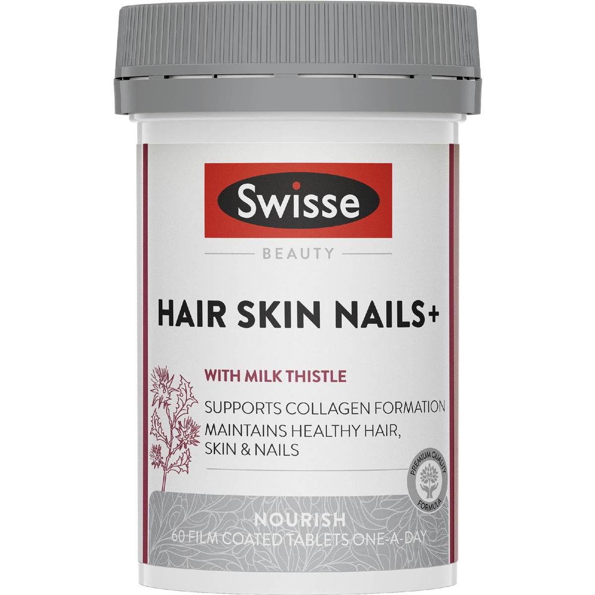 Swisse Beauty Hair Skin Nails+ Tablets 60 pack