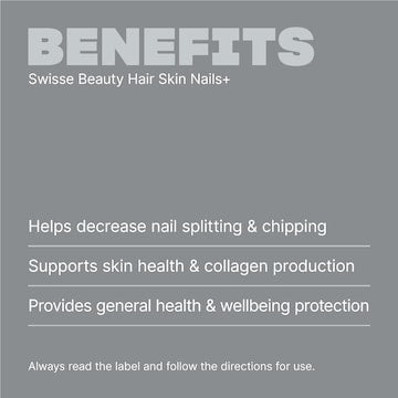 Swisse Beauty Hair Skin Nails+ Tablets 60 pack