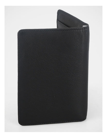 RFID Passport Wallet and Slim Pen in Black