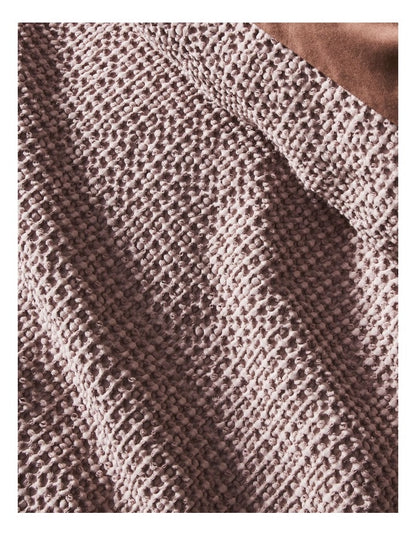 Beechworth Stonewashed Cotton Waffle Quilt Cover Set in Dove