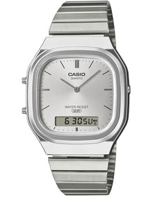Aq240E-7A Watch in Silver