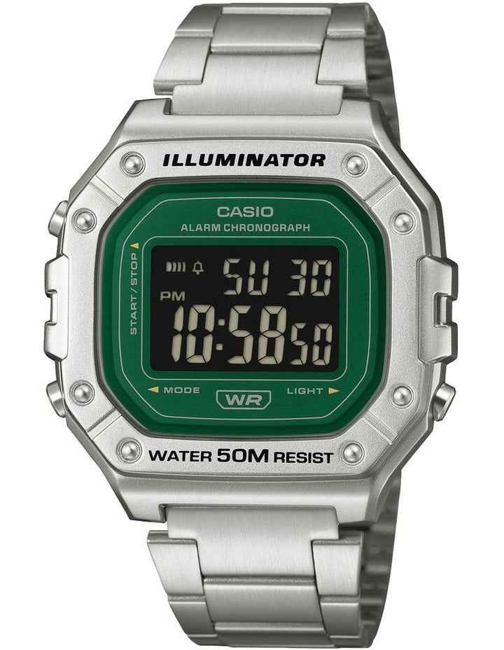 W218Hd-3A Watch in Silver
