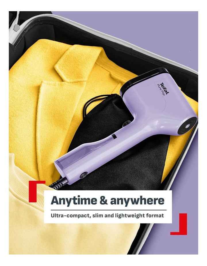 Pure Pop Handheld Garment Steamer in Lavender DT2027