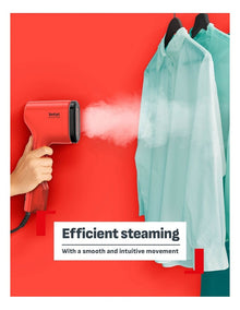 Pure Pop Handheld Garment Steamer in Red DT2028