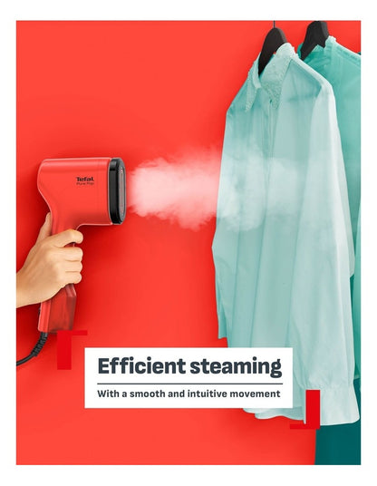 Pure Pop Handheld Garment Steamer in Red DT2028