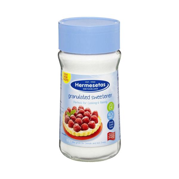 HERMESETAS GRANULATED SWEETENER JAR 90G
