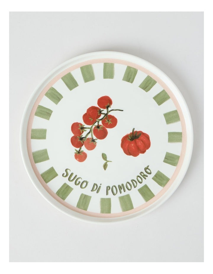 Foodie Sugo Di Pomodoro Dinner Plate