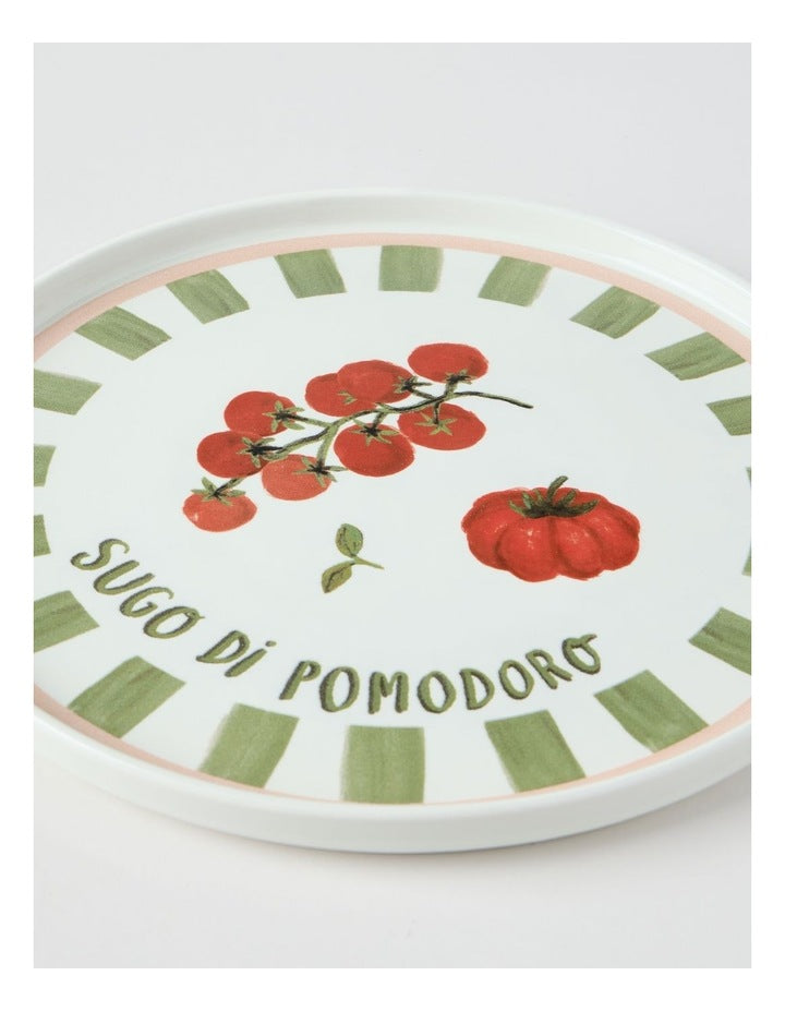 Foodie Sugo Di Pomodoro Dinner Plate