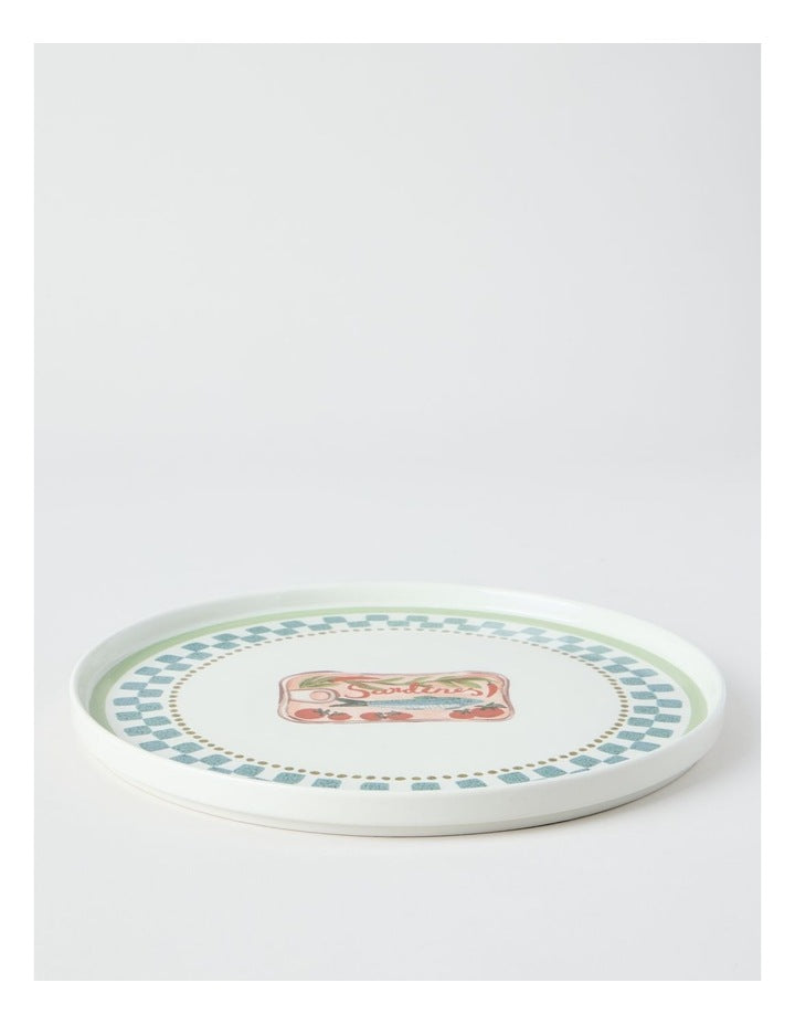 Foodie Sardines Dinner Plate